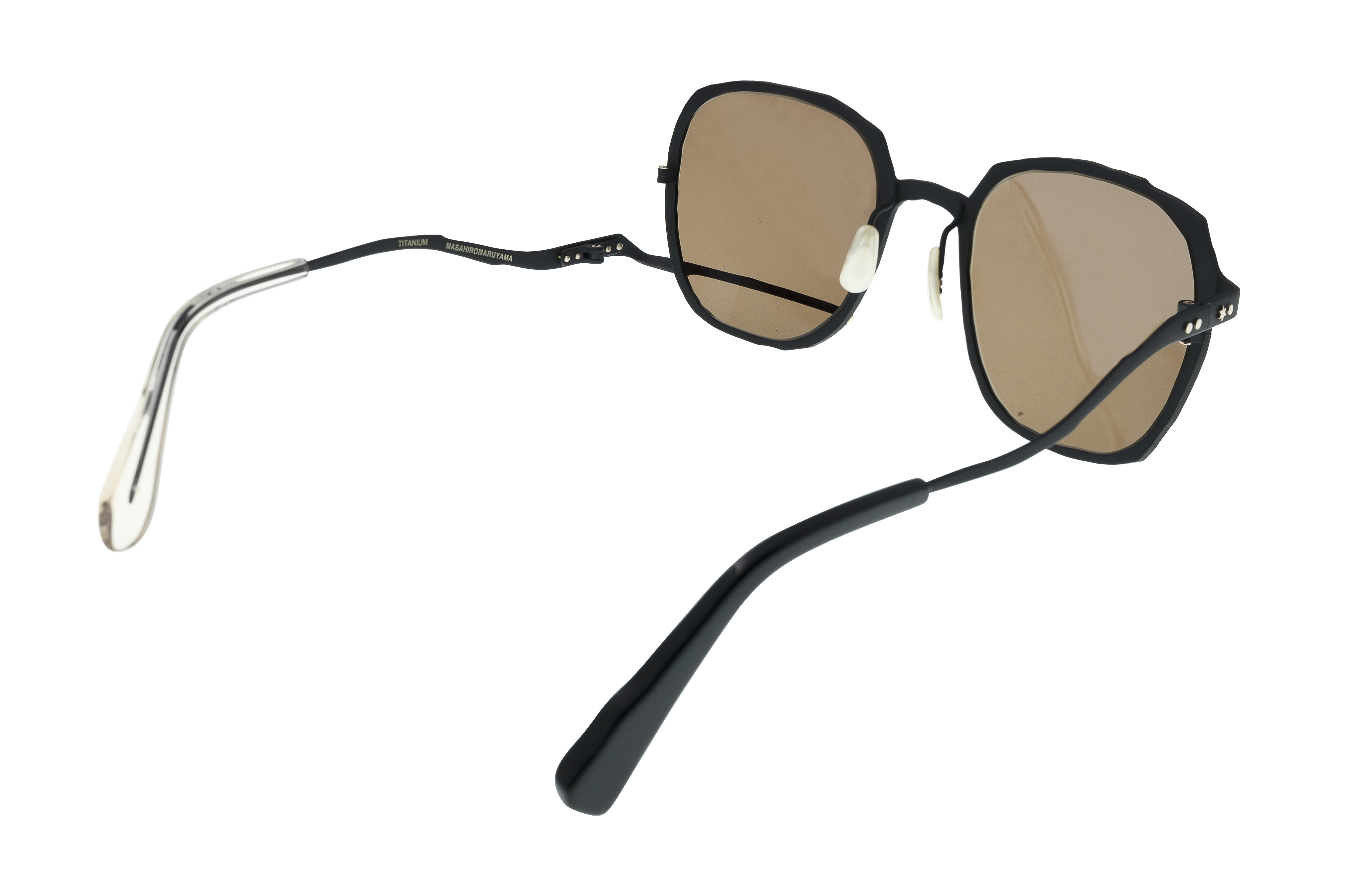 Masahiro Maruyama Titanium Sunglasses - MM-0059 / #3 Black/Gold - Image 6